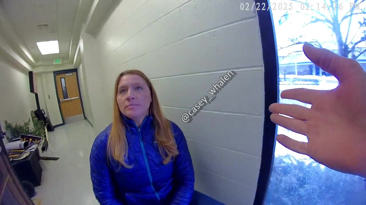 EXCLUSIVE: Borrenpohl questioned by CDAPD at Coeur d'Alene High School February 22, 2025