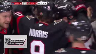 Sens WIN in OT! 🚨 Chabot with the HEROICS! #NHL