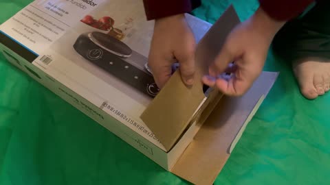 Hot plate unboxing