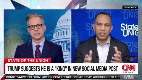 Rep. Hakeem Jeffries: "Donald Trump is not a king. We will never bend the knee."