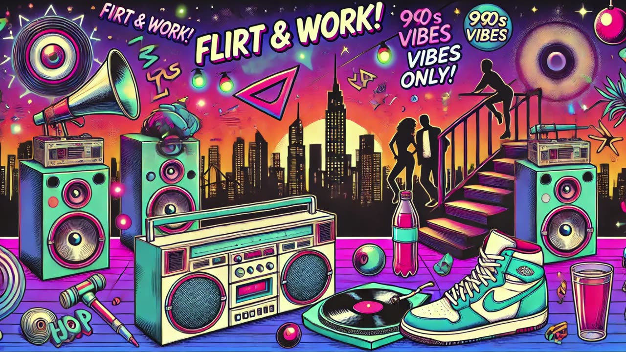 Flirt & Work A Funky 90s Hip Hop Party Banger! 🎤