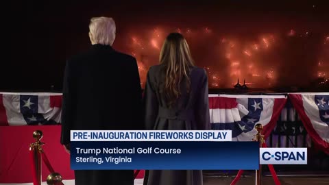 🎉 Pre-Inauguration Fireworks 🎉 ENJOY THE SHOW 🎉