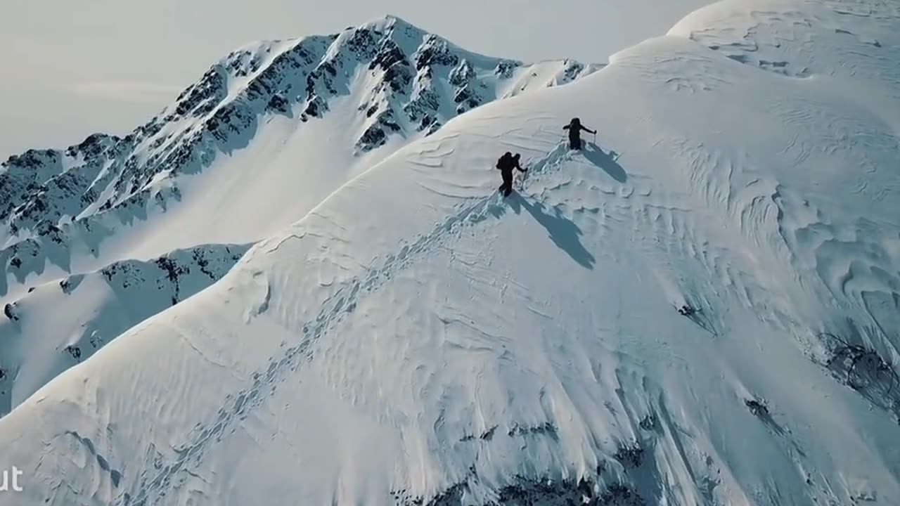 Mountain - beautiful snow