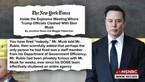 Elon Musk and Marco Rubio drama spills out in an explosive Cabinet meeting