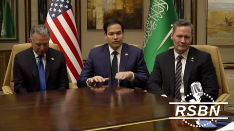 WATCH: Secretary of State Marco Rubio Takes Questions About Russia and Ukraine in Saudi Arabia