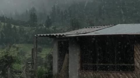 Mountain Thunderstorm: Heavy Rain & Roaring Thunder Sounds for Deep Relaxation – Part 3