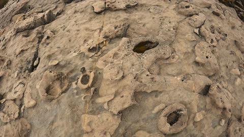 Alien Landscape! Huge fossil formations in Ampay