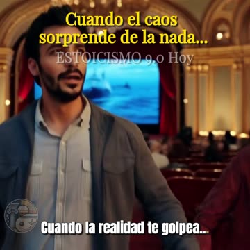Cuando el caos sorprende de la nada... ¿Sobrevives o te hundes? #estoicismo #pazinterior