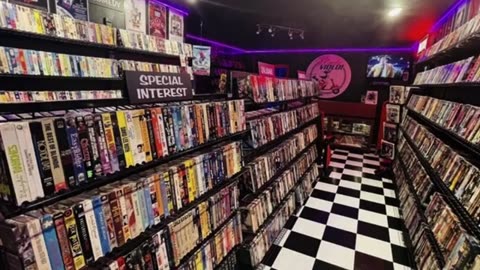 LOOK IT'S ME! LET'S GO RENT A VHS MOVIE AND CHILL