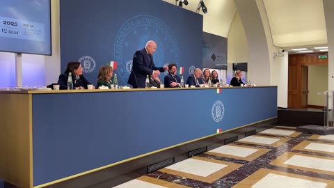 Roma - Presentazione del premio De Sanctis 2025, intervento del ministro Nordio (12.03.25)