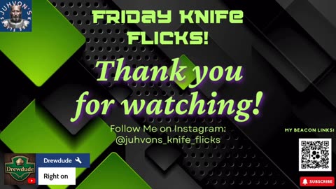 Friday Knife Flicks, Episode #113. Knife Live Stream w/ Special Guest!