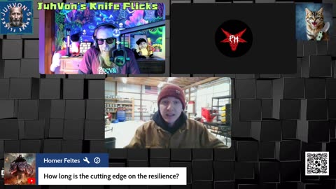 Friday Knife Flicks, Episode #113. Knife Live Stream w/ Special Guest!