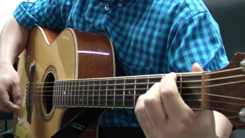 Change the world - Eric Clapton, guitar backing cover, from Phenomenon OST