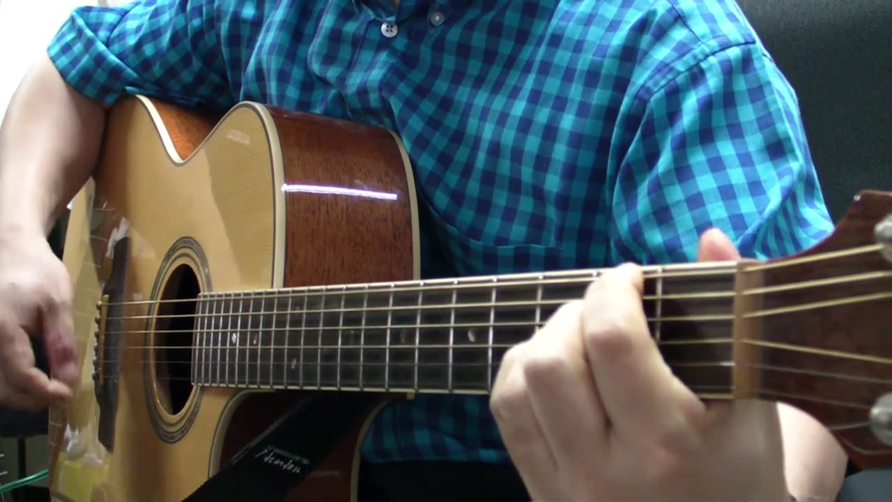 Change the world - Eric Clapton, guitar backing cover, from Phenomenon OST