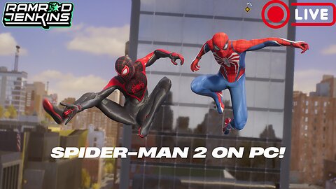 Spider-Man 2 on PC! Time to swing and chill! Hop in the stream and hang out!