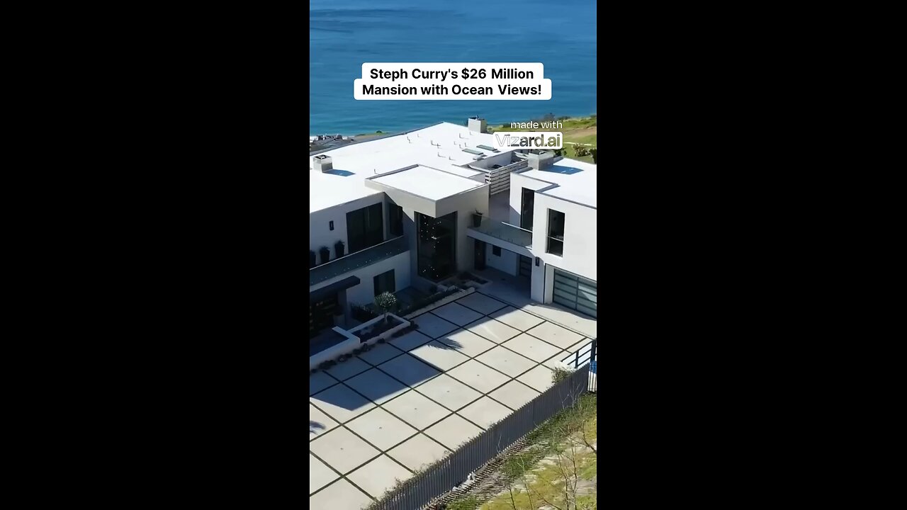 Steph Curry's $26 Million Mansion with Ocean Views!