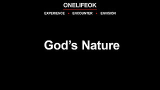 God’s Nature - Sun 3/9/25