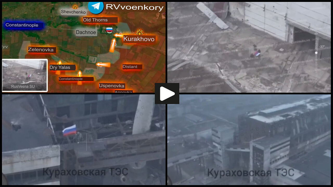 Kurakhove: Russian forces advance towards the encirclement of Ukrainian forces