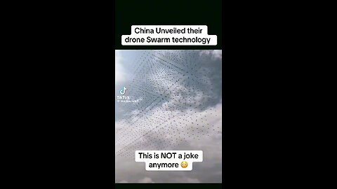 China’s drone swarm technology??!…