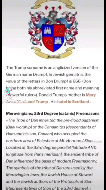 Trumps Jews..aka muslims