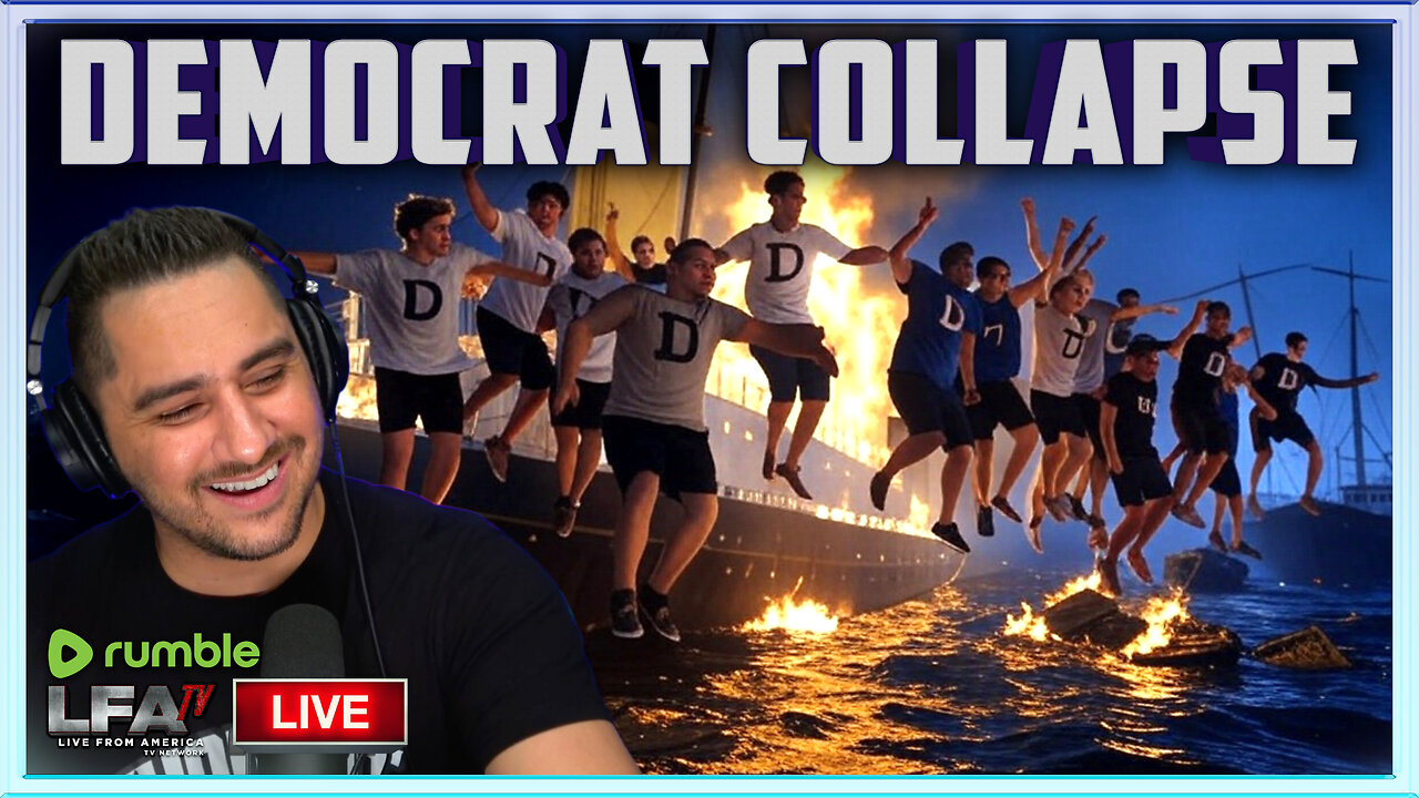 DEMOCRAT SELF DESTRUCTION CONTINUES | BASED AMERICA 3.7.25 6PM
