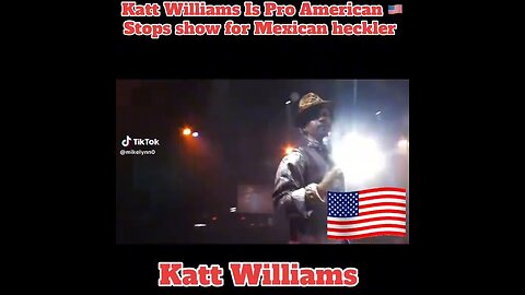 Kat Willians goes off on a heckler in the audience. 🤣🤣🤣 USA! 🇺🇸🇺🇸🇺🇸