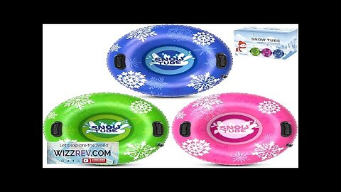 36" 3Pack /40" 2Pack Snow Tubes Inflatable Snow Sled for Kids Review