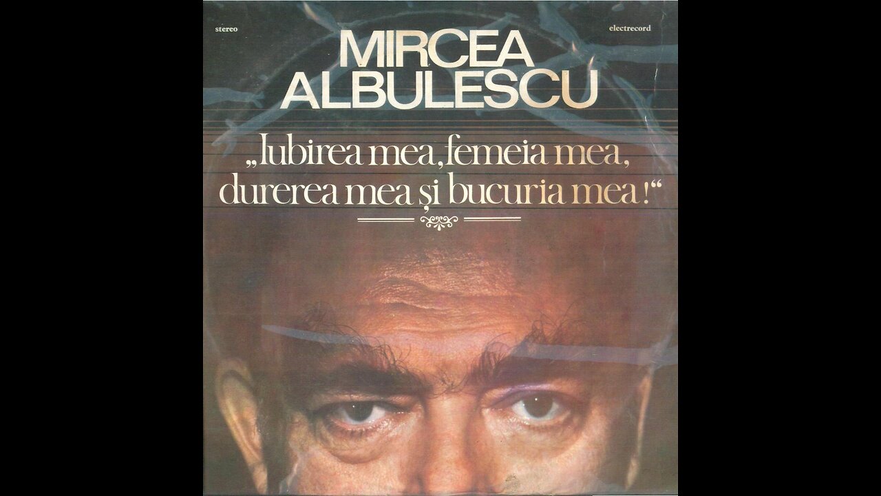 "Dorul" de Lucian Blaga in recitarea Mircea Albulescu