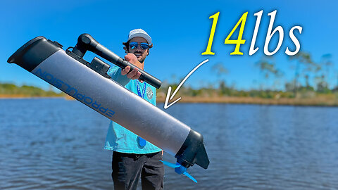 World's Most PORTABLE Outboard Boat Motor! (14lbs)