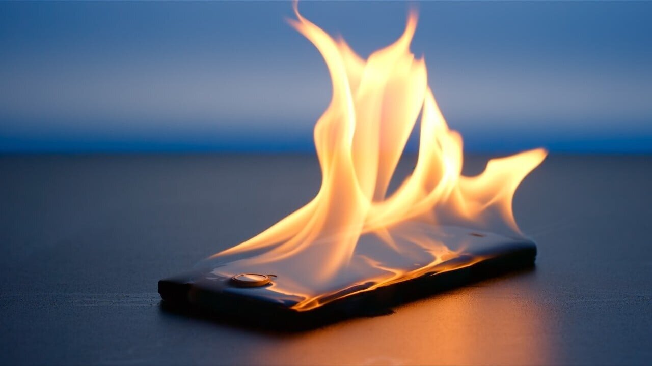 YOUR phone can BURST INTO FLAMES for no reason!