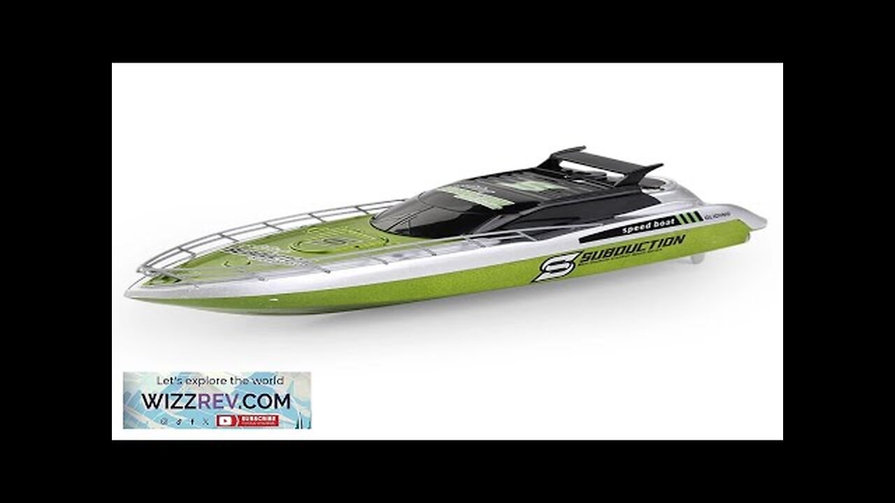 777-582 2.4G RC Boat Waterproof Remote Control Ship High Speed Vehicles Cruiser Review