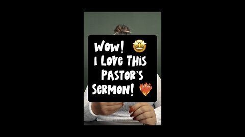 Wow! 🤩 I Love This Pastor’s Short Sermon! ❤️‍🔥 #pastor #bold #truth #wisdom #Bible