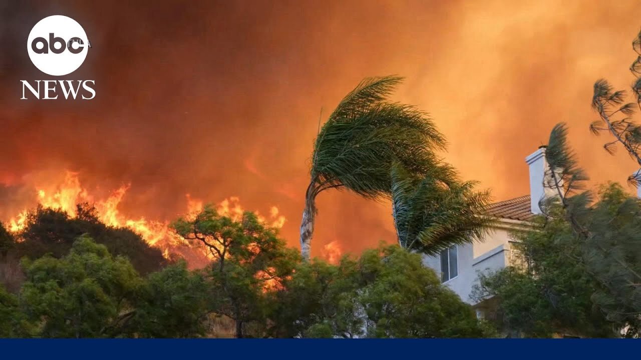 How the perfect climate storm led to widespread fire devastation in California