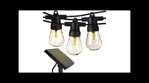 Brightech Ambience Pro Solar Powered Outdoor String Lights Review