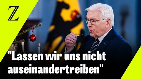 Die Weihnachtsansprache von Frank-Walter Steinmeier 2024