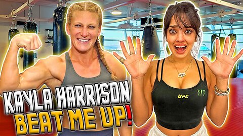 I survived sparring w/ Kayla Harrison (BAD IDEA) | UFC 307