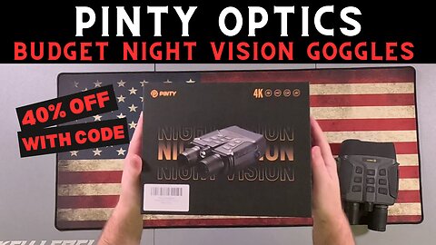 Night Vision Goggles on a Budget - Pinty Optics