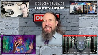 Hopium Happy Hour AI “Copilot” episode | Theatre or Mind Control? | The Multiverse, Make Believe Anon, D Hippy San, Elena Danaan, Michael Salla & JP’s Shocking Medbed Treatment!