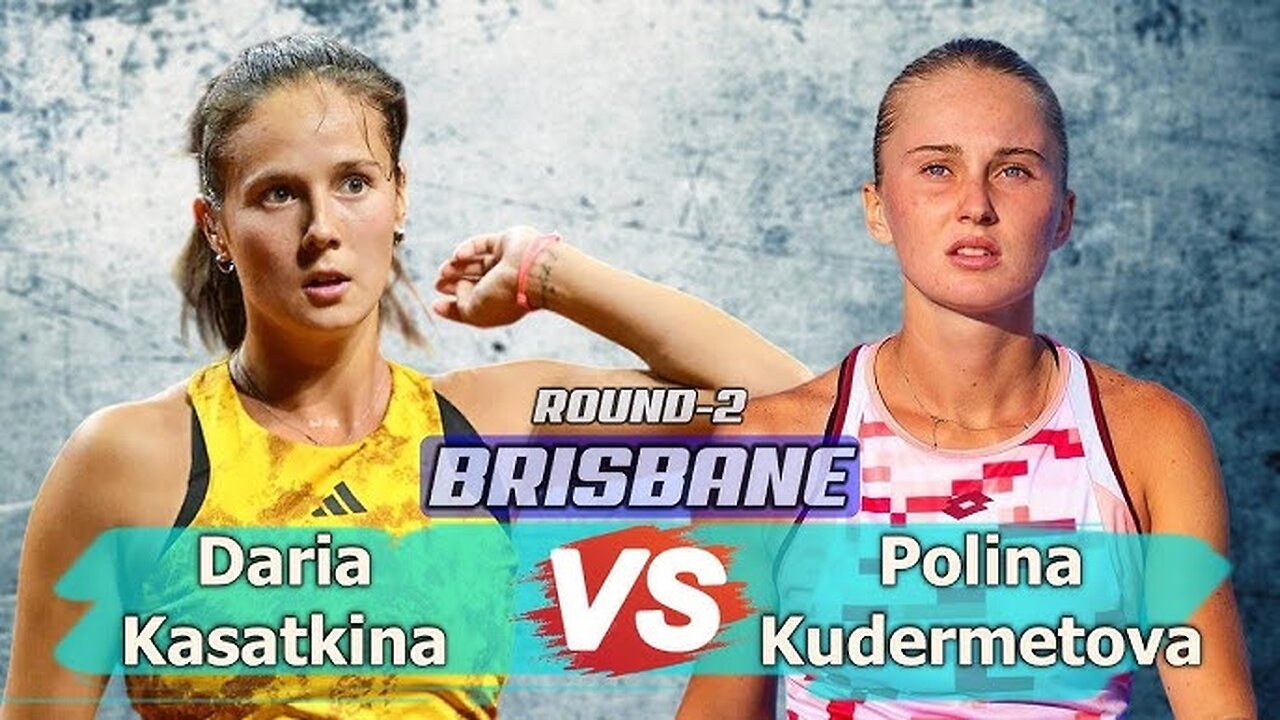 Polina Kudermetova vs. Daria Kasatkina-Match Highlights