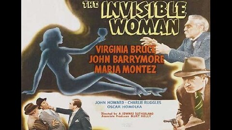 THE INVISIBLE WOMAN 1940 An Attractive Model Intentionally Becomes Invisible FULL MOVIE in HD