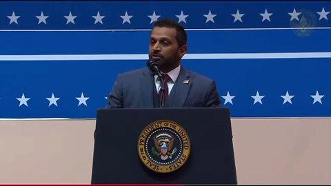 Kash Patel speech during Inauguration Parade 2025