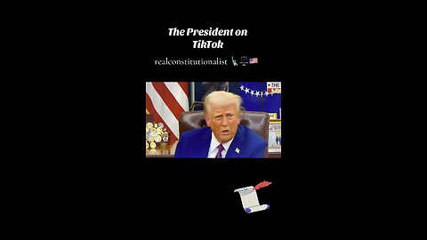 🇺🇸 The President on TikTok 🇺🇸 #trump2024🇺🇸