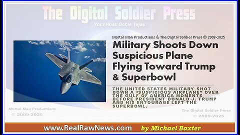 Military Shoots Down Suspicious Plane Flying Towards Trump And Superbowl LIX - Feb 11