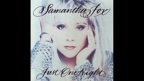 Samantha Fox – Just One Night (Deluxe Edition) 1991/2012 2xCD