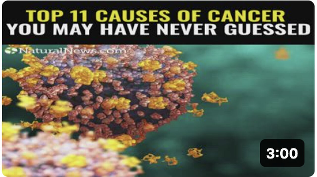 Top 11 causes of cancer you may have NEVER guessed