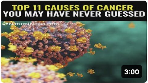 Top 11 causes of cancer you may have NEVER guessed