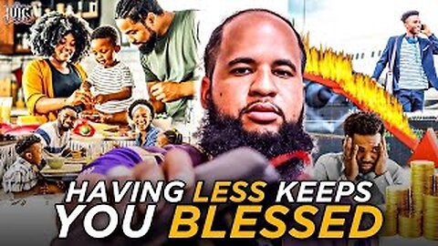 HAVING LESS KEEPS YOU BLESSED #VIRAL #TRENDING #REACTION