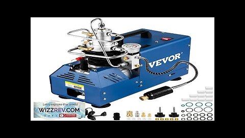 VEVOR High Pressure Compressor 4500PSI/30MPA/300BAR High Pressure Air Compressor 1800W Review