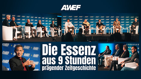 A-WEF - Die Essenz aus 9 Stunden prägender Zeitgeschichte (Alternative Western Ethics Formation)