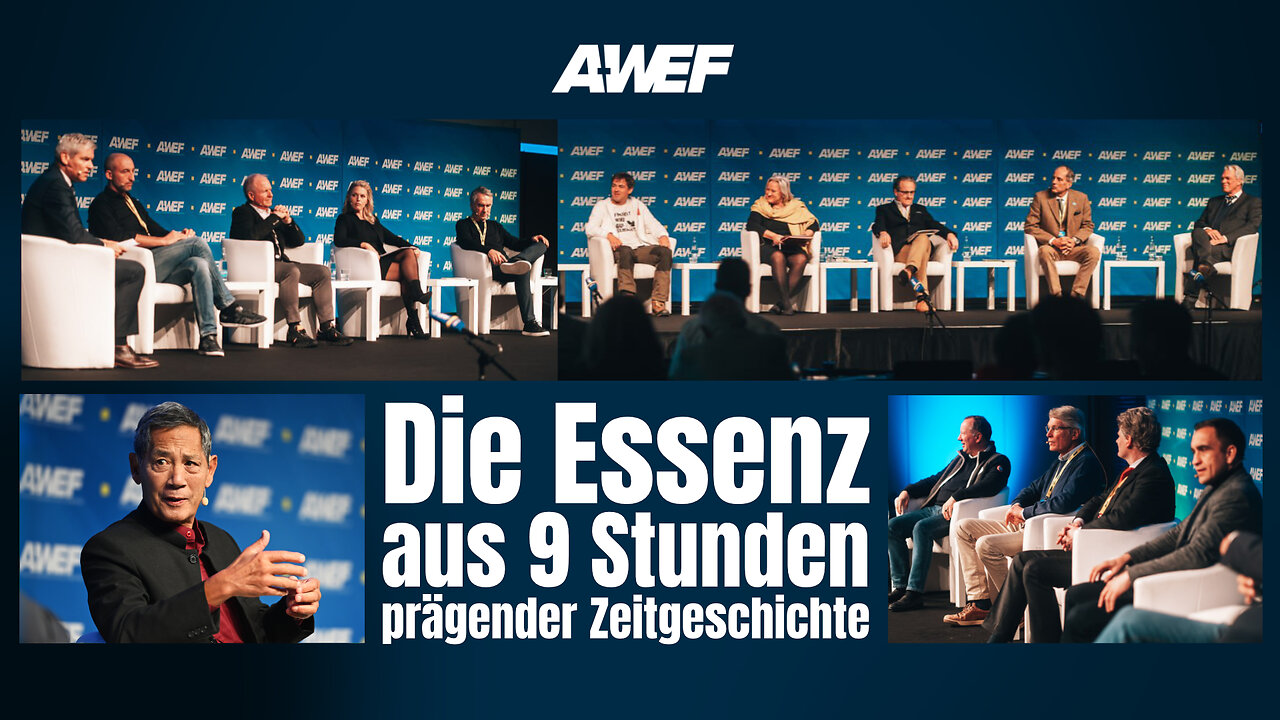 A-WEF - Die Essenz aus 9 Stunden prägender Zeitgeschichte (Alternative Western Ethics Formation)